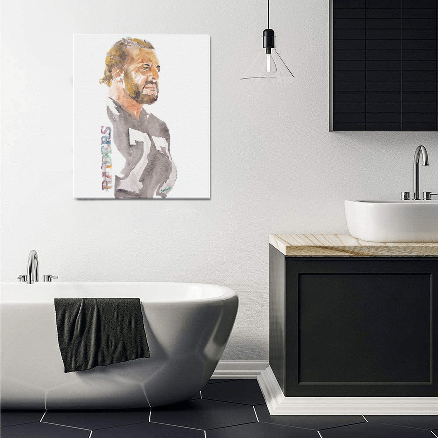 -Lile Alzedo Canvas Print 20"x24" Made in the USA