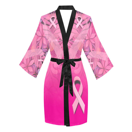 Awareness Women's Long Sleeve Kimono Robe