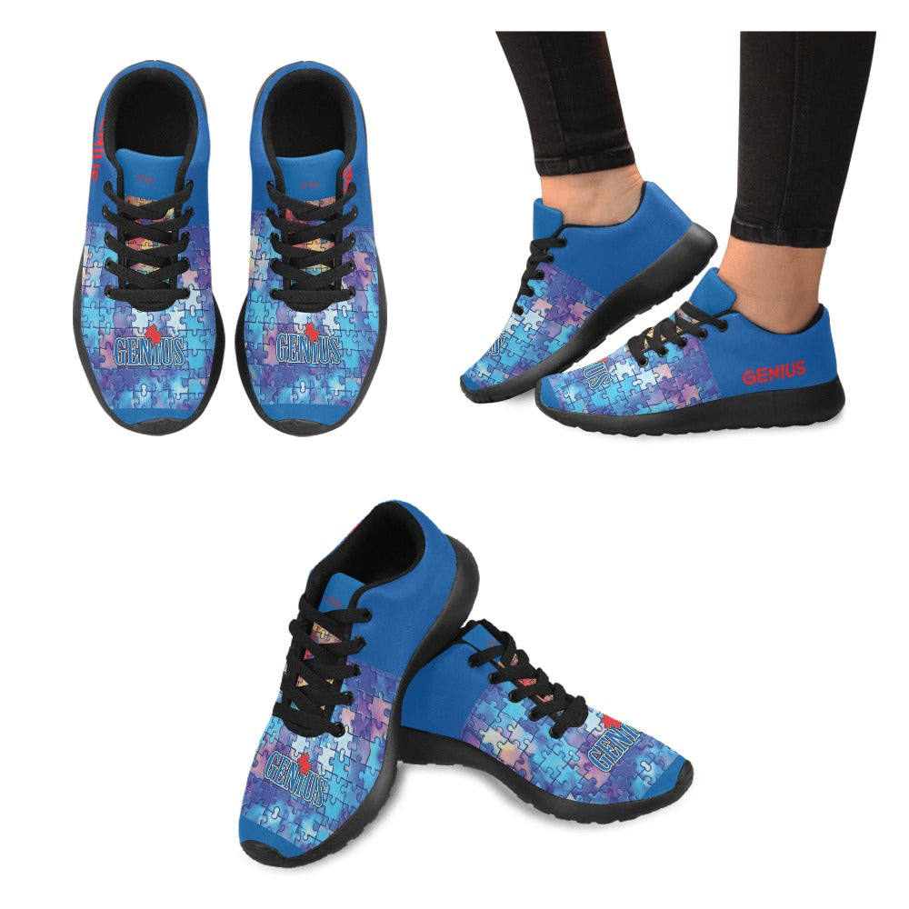 Geniuses Kid's Sneakers (Little Kid / Big Kid) (Model020)