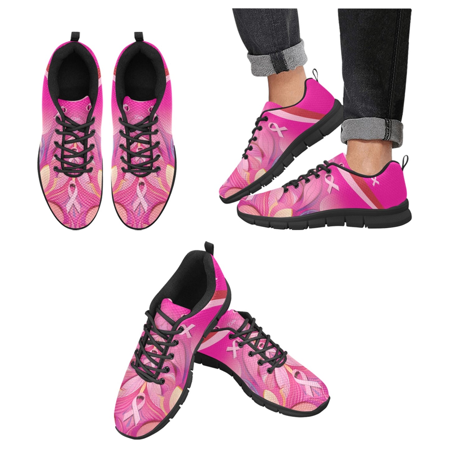 Awareness Women's Breathable Sneakers (Model 055)