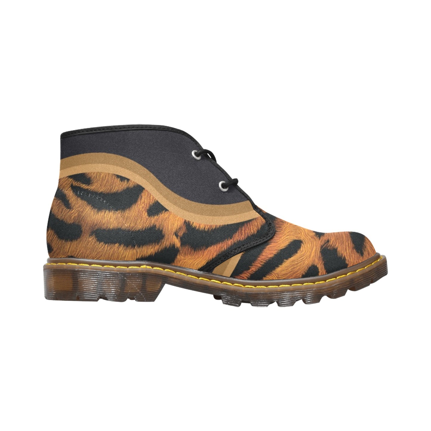 Tiger Men's Canvas Chukka Boots Shoe (Model 2402-1)