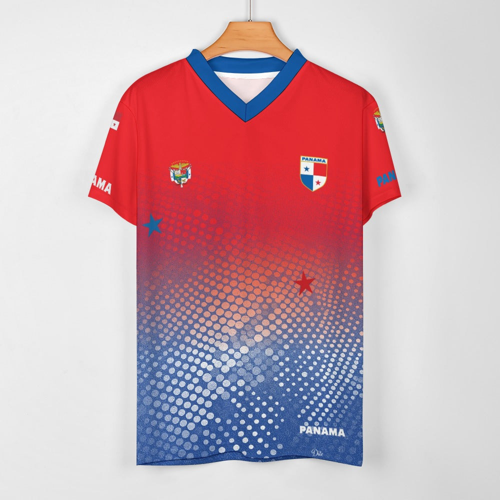 Panama Dots Football clothes V-neck