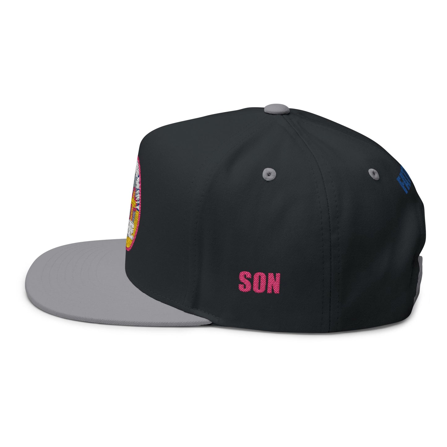 3 in 1 Flat Bill Cap (Embroidery)