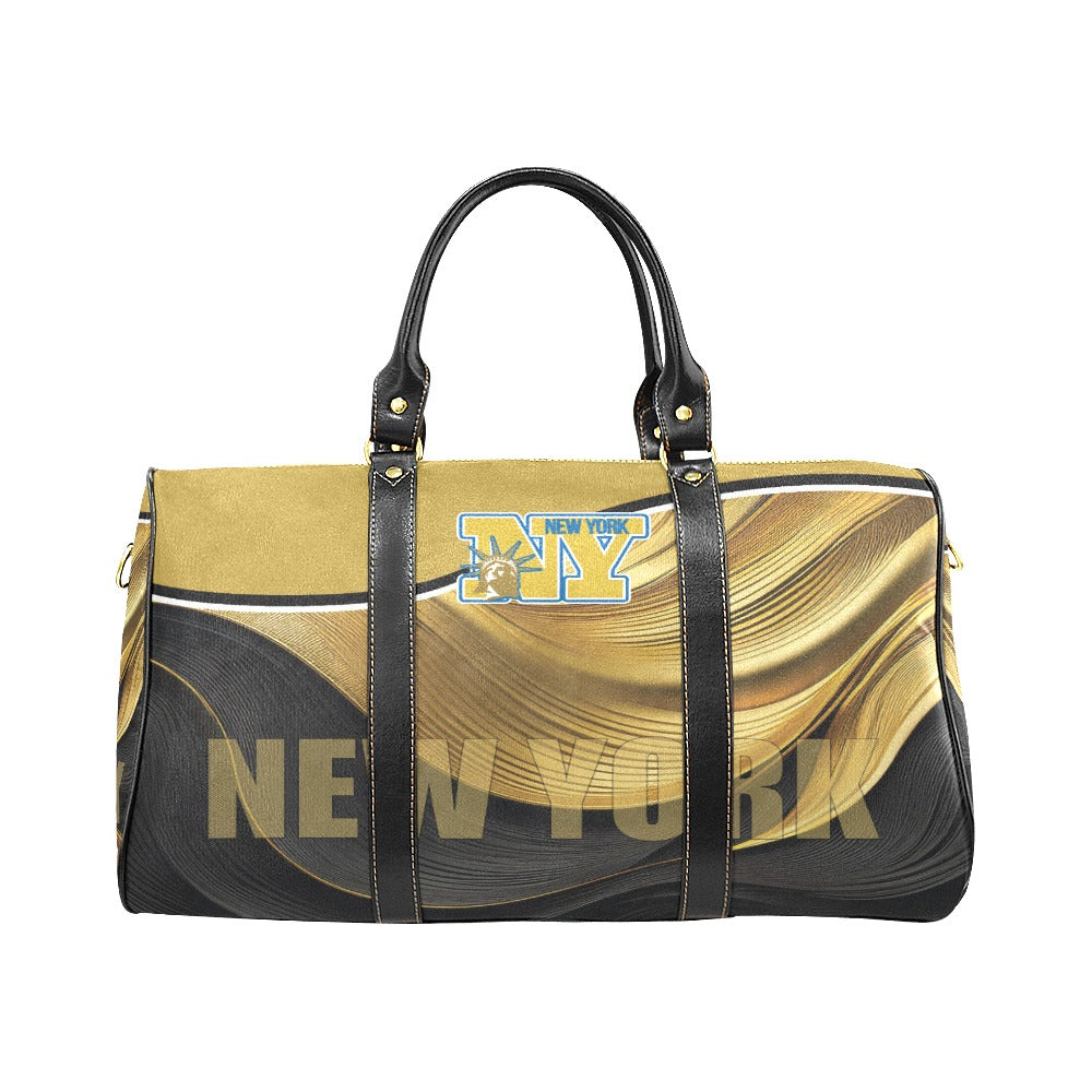 New York Travel Bag Black (Small) (Model1639)