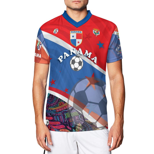 Panama Mola Football clothes V-neck