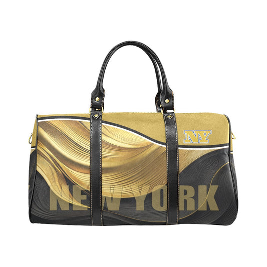 New York Travel Bag Black (Small) (Model1639)