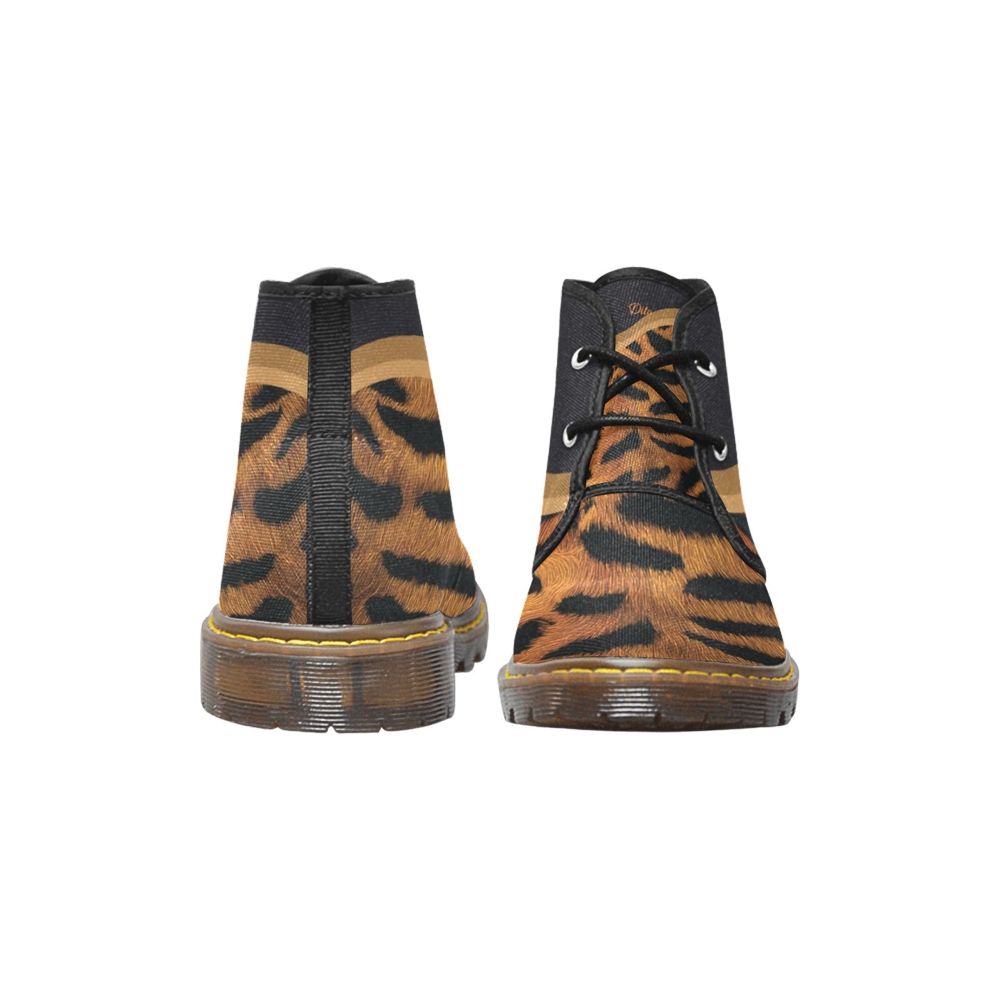 Tiger Men's Canvas Chukka Boots Shoe (Model 2402-1)
