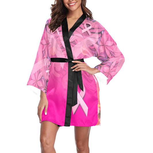 Awareness Women's Long Sleeve Kimono Robe