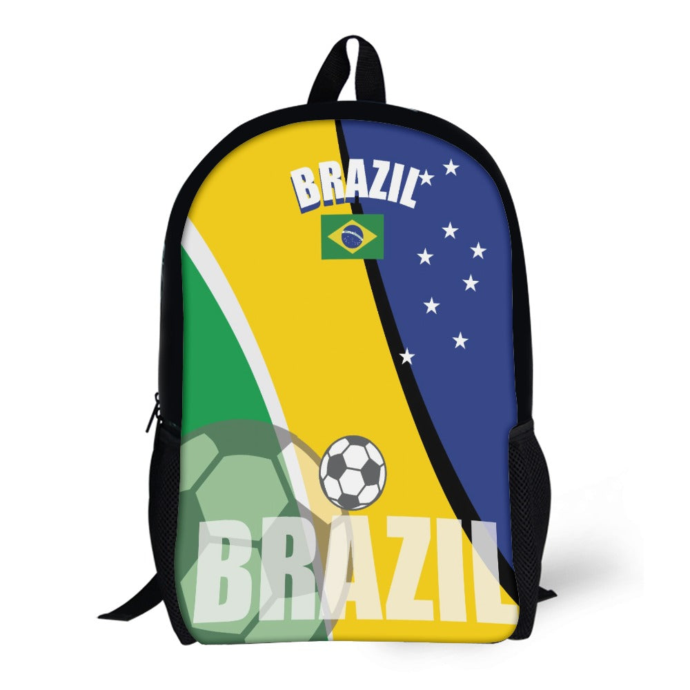 Brazil New 17 inch Shoulder Backpack