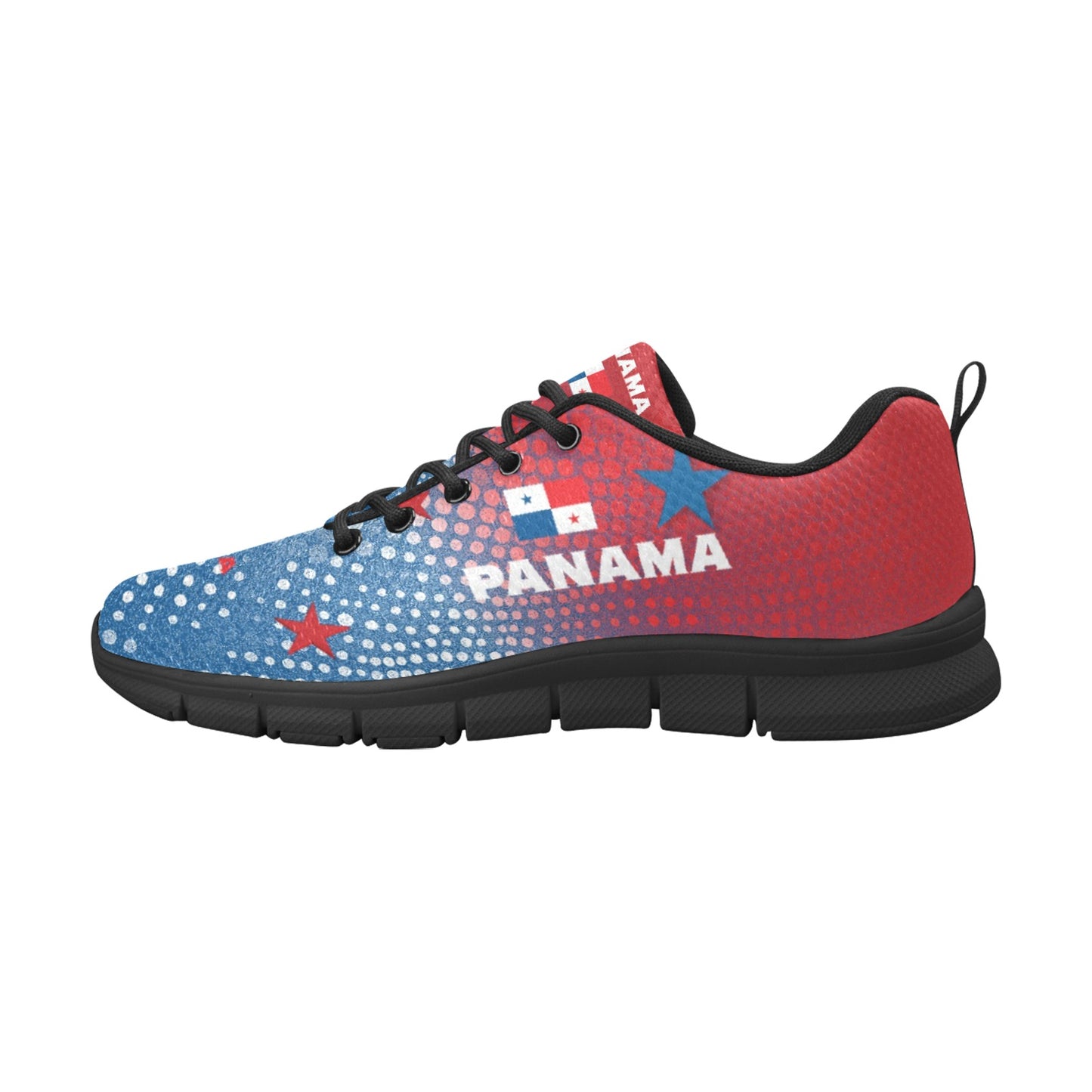 Panama Dots Women's Breathable Sneakers (Model 055)