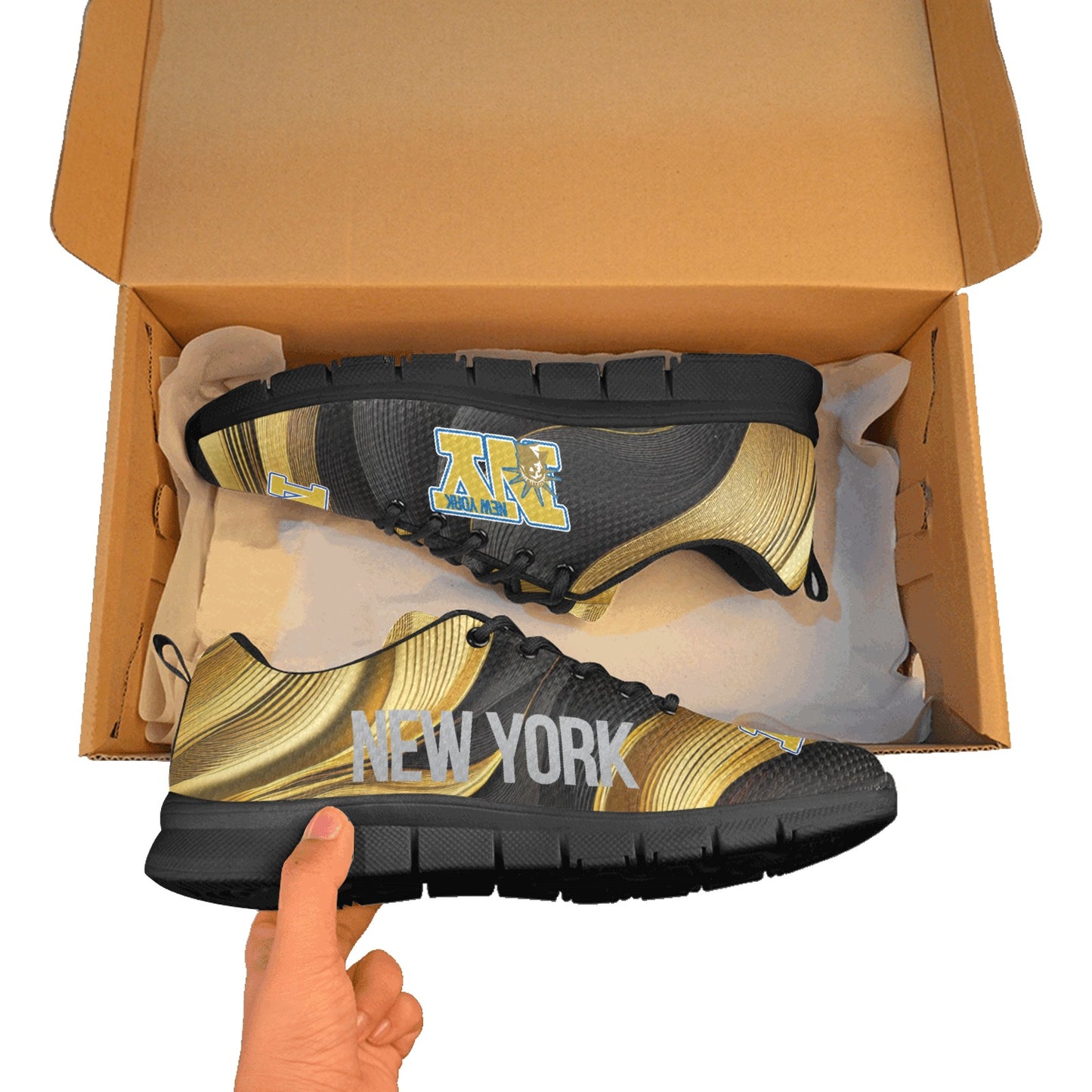 New York Men's Breathable Sneakers (Model 055)