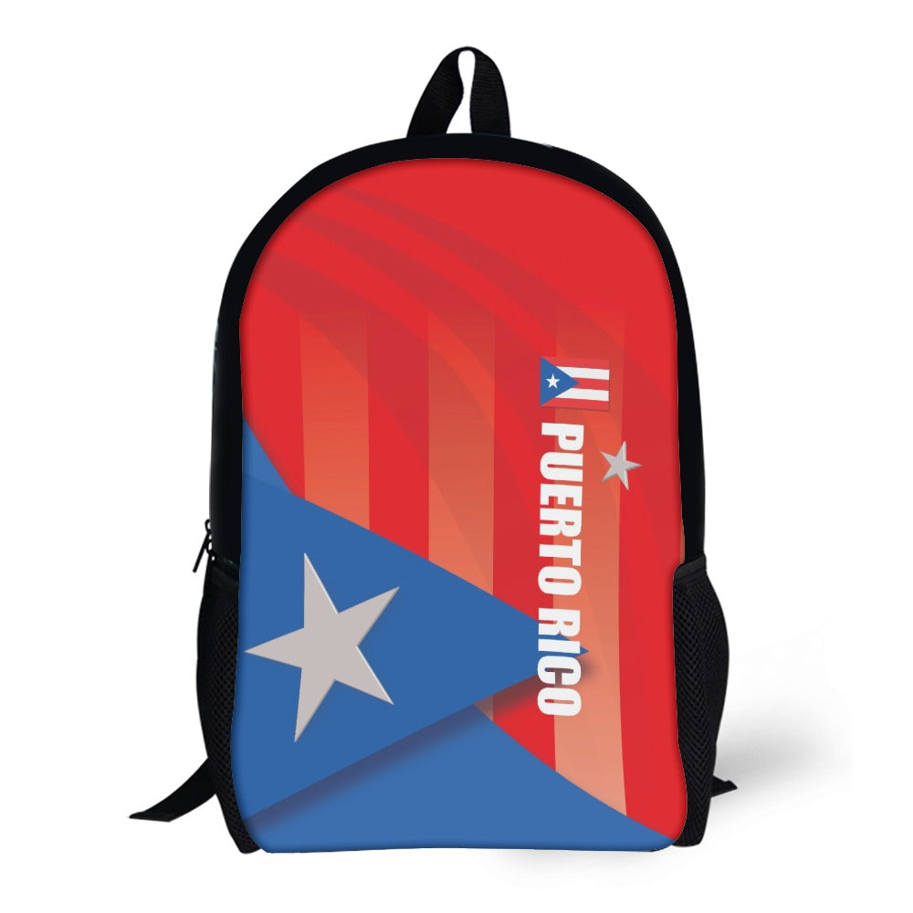 Puerto Rico New 17 inch Shoulder Backpack