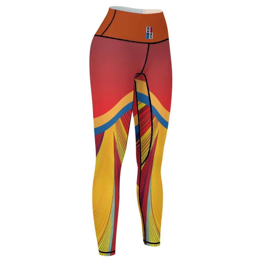 Colorful Women's Comfort Sports Yoga Pants