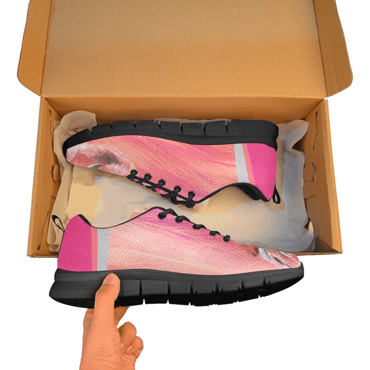 Flamingo Men's Breathable Sneakers (Model 055)