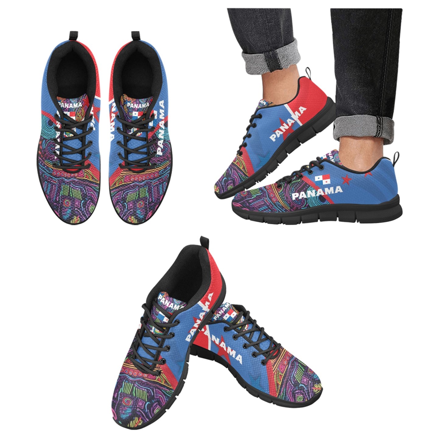 Panama MOLA Men's Breathable Sneakers (Model 055)
