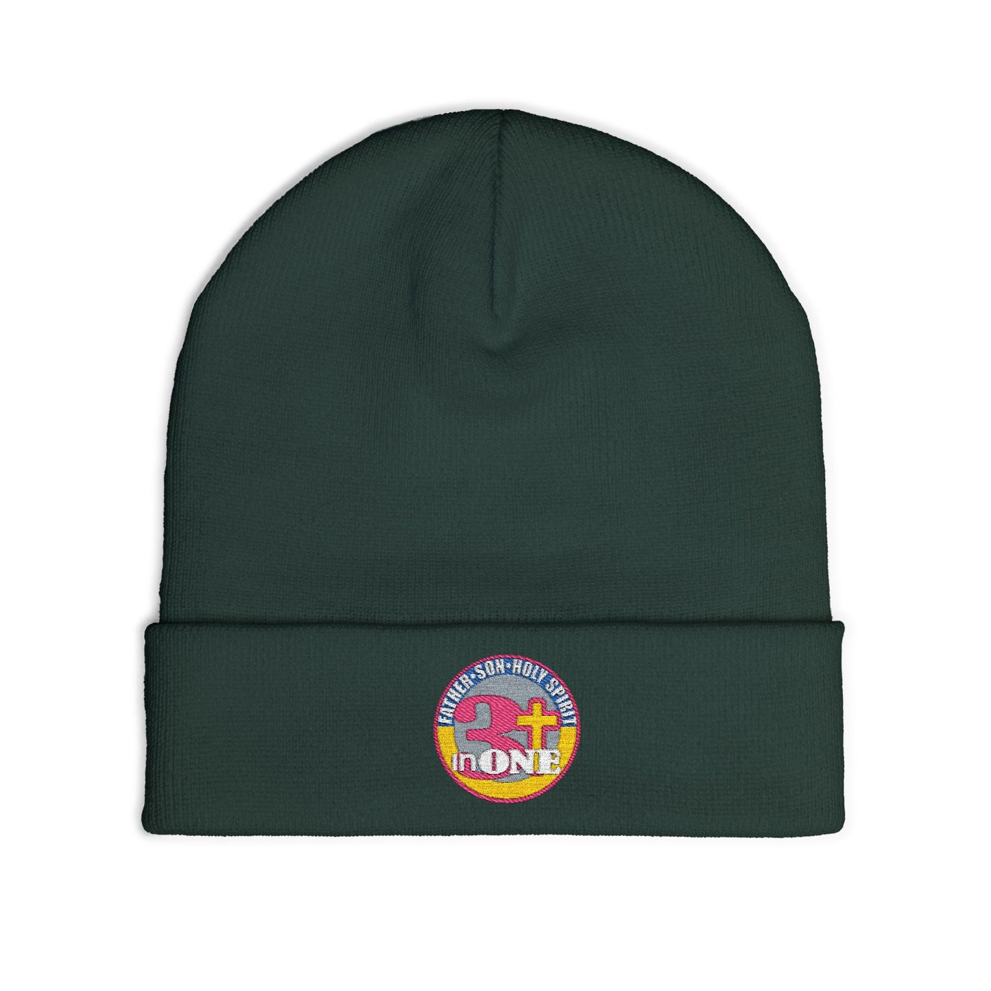 3 in 1x Knit Beanie (Embroidery)