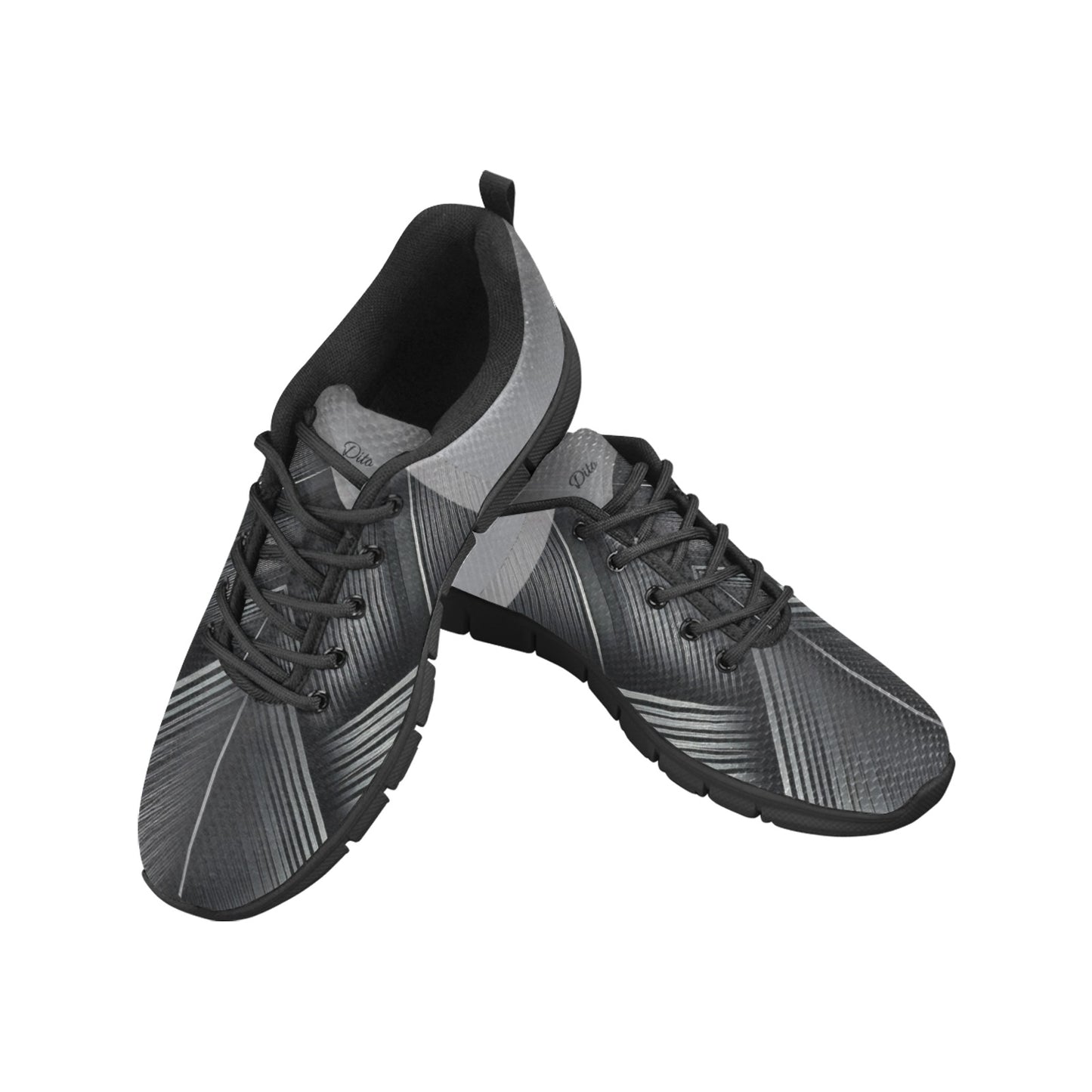 Black Diamond Men's Breathable Sneakers (Model 055)