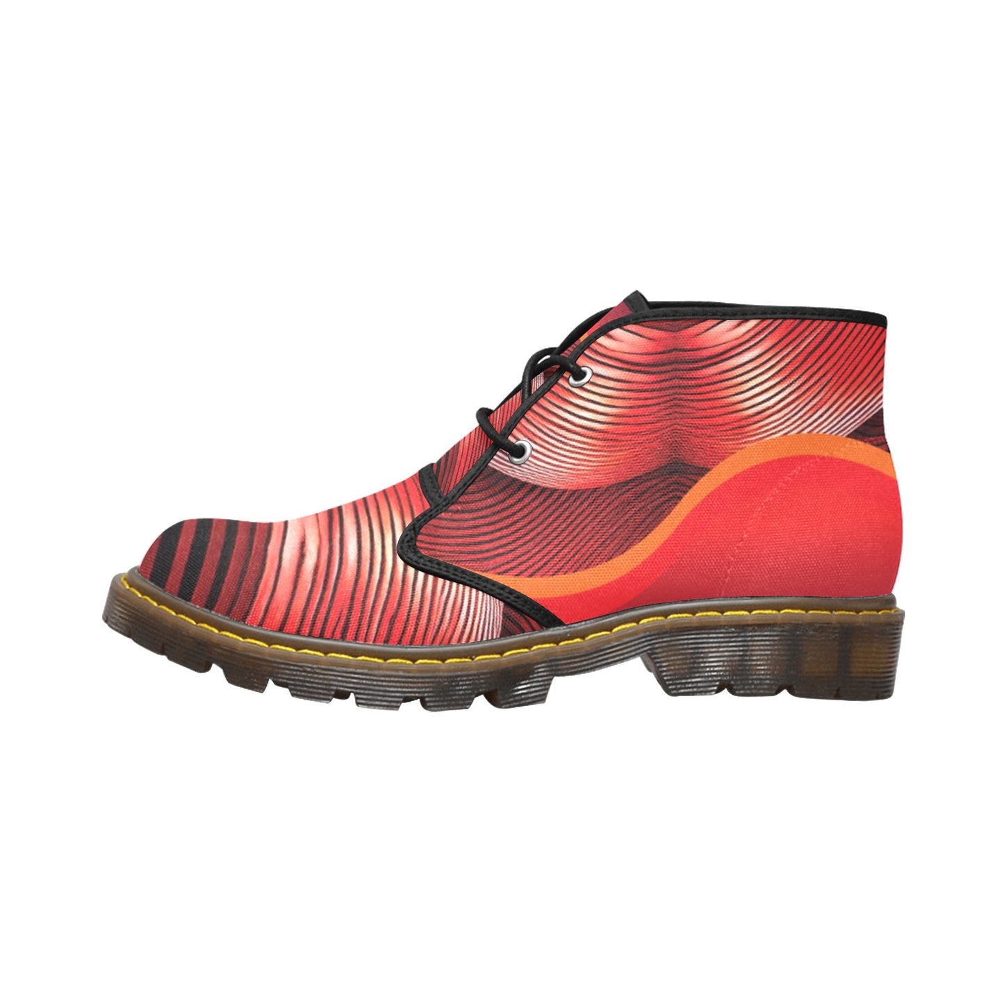 Heartbeat Women's Canvas Chukka Boots Shoe (Model 2402-1)