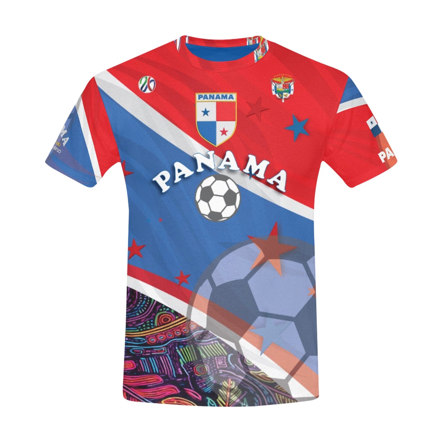 Panama Soccer Men's All Over Print T-shirt (USA Size) (Model T40)