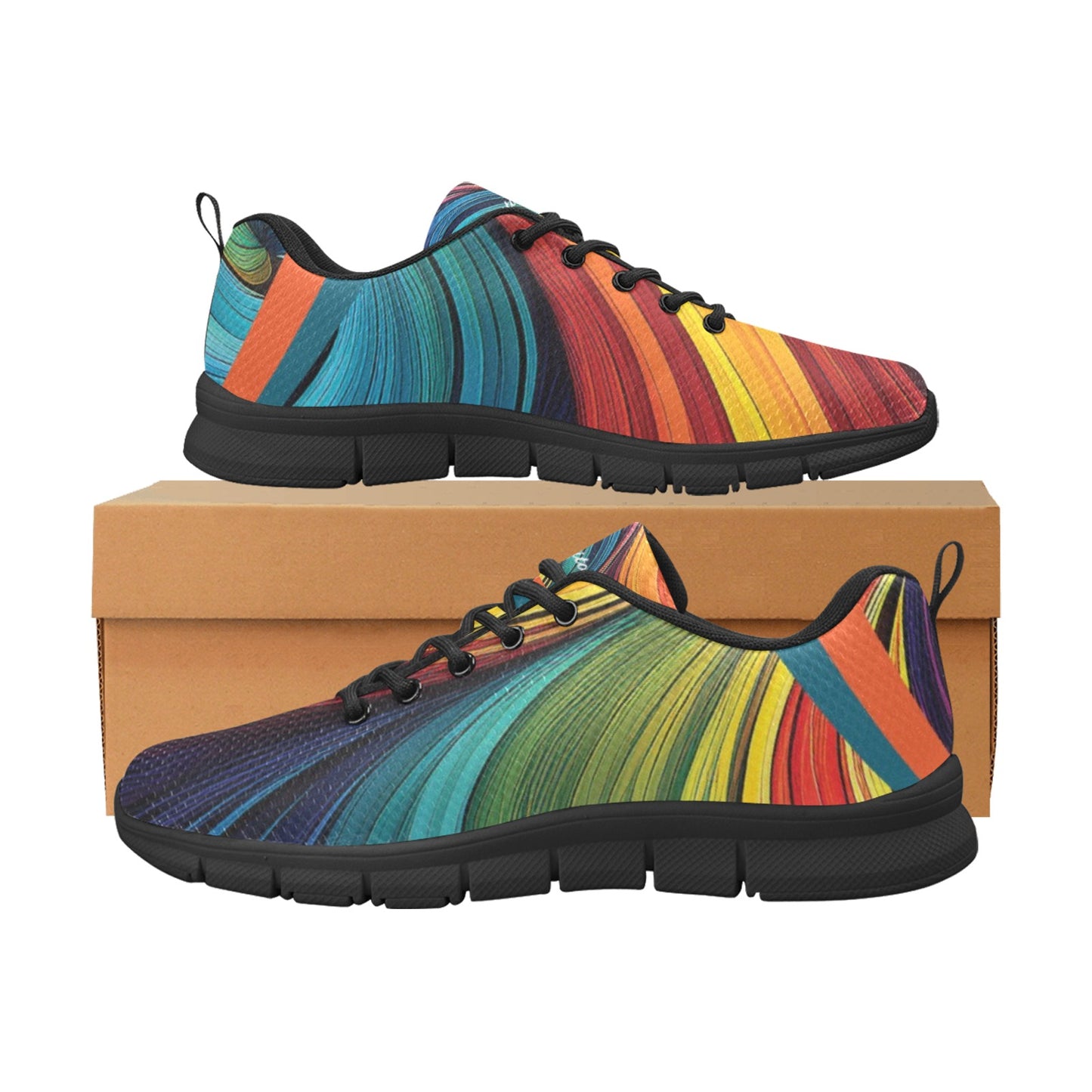 Colorful Men's Breathable Sneakers (Model 055)