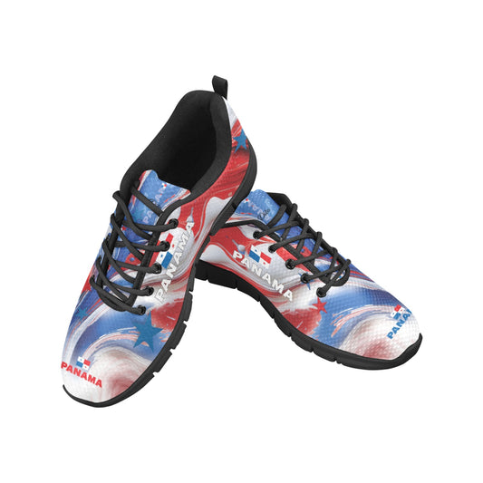 Panama Paint Men's Breathable Sneakers (Model 055)