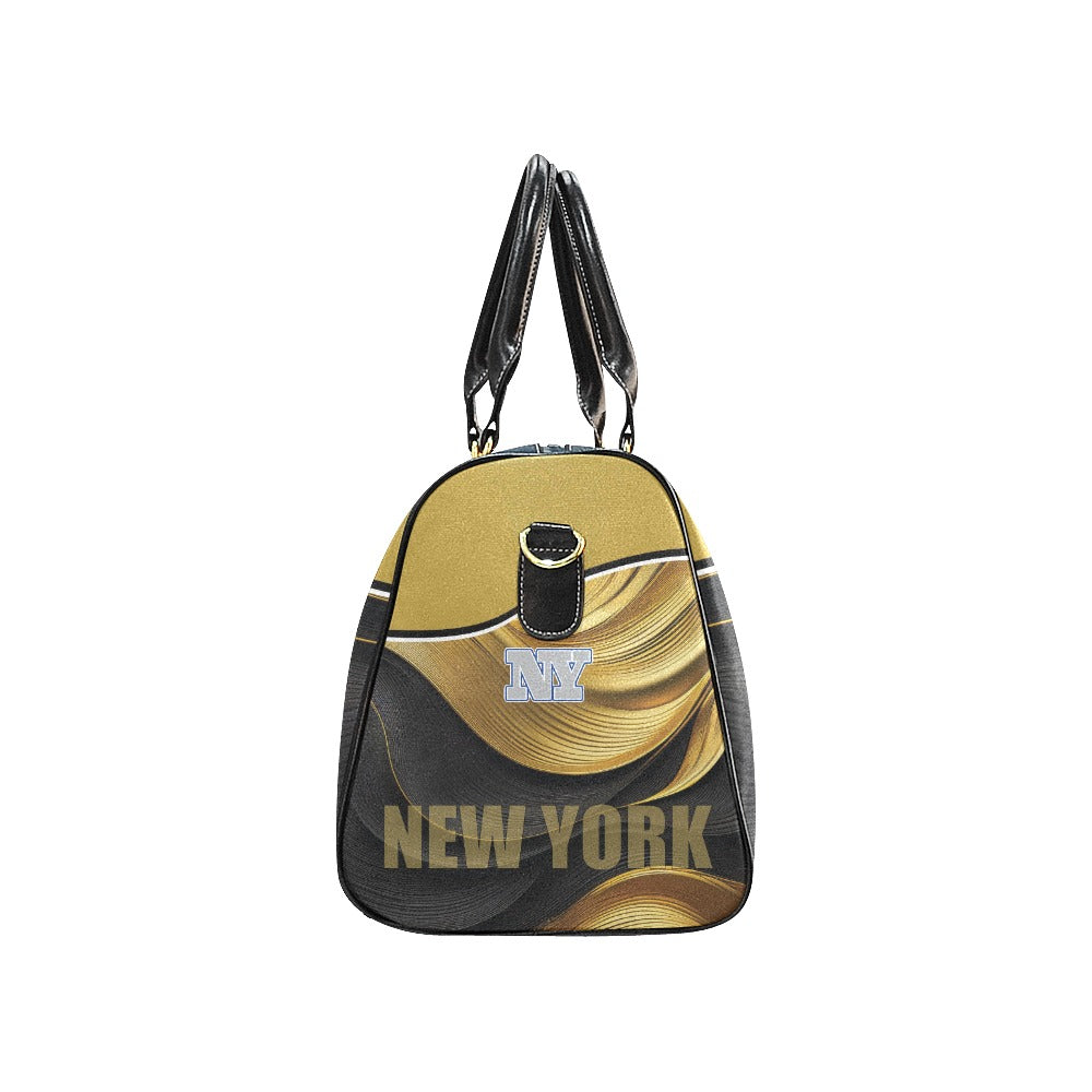 New York Travel Bag Black (Small) (Model1639)