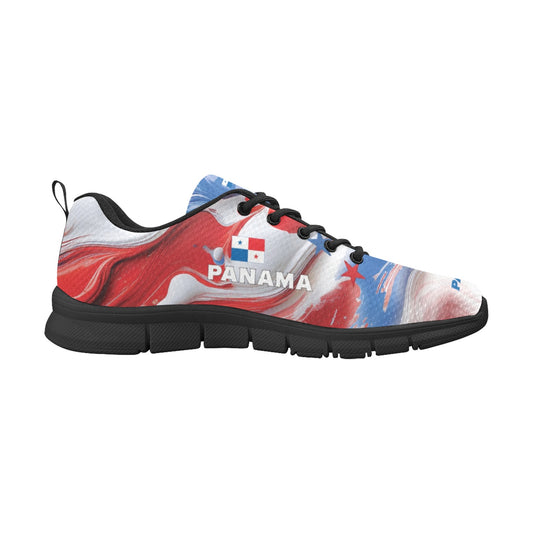 Panama Paint Women's Breathable Sneakers (Model 055)