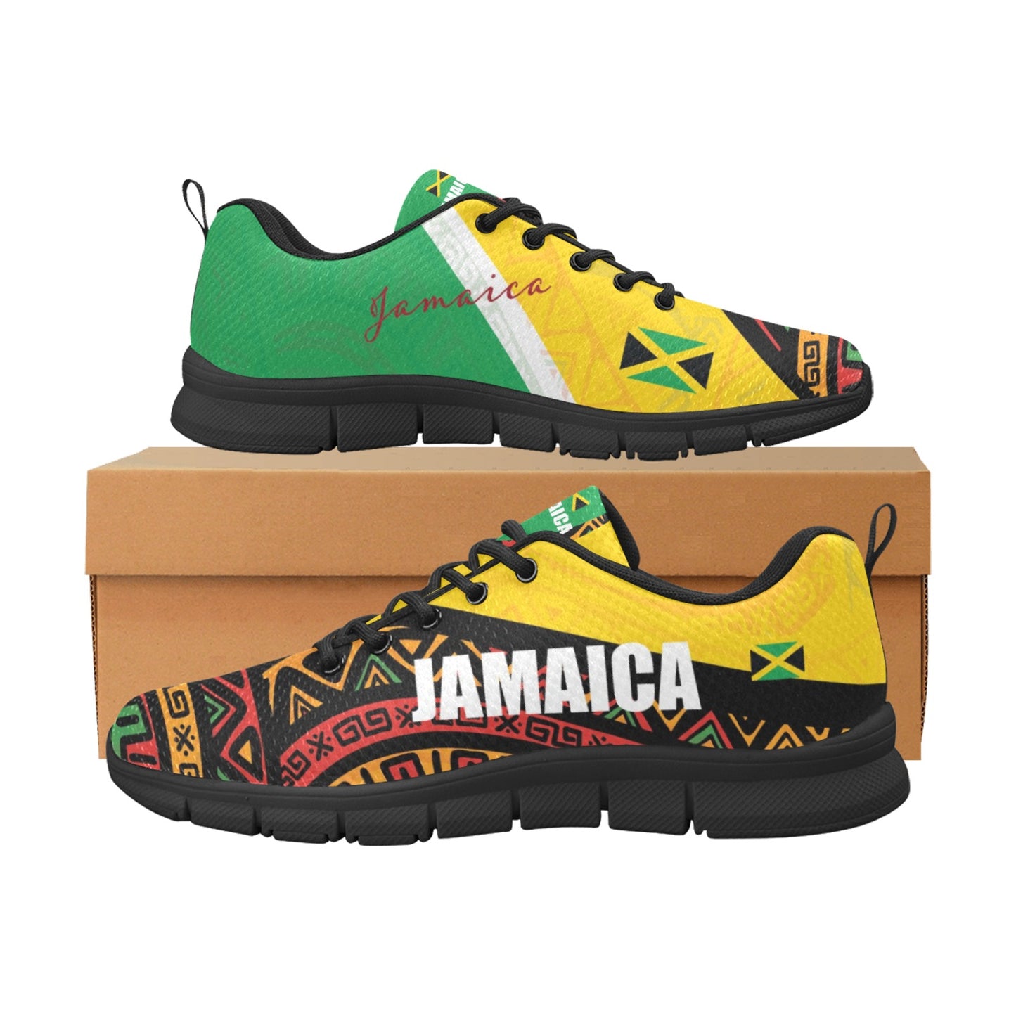 Jamaica Men's Breathable Sneakers (Model 055)