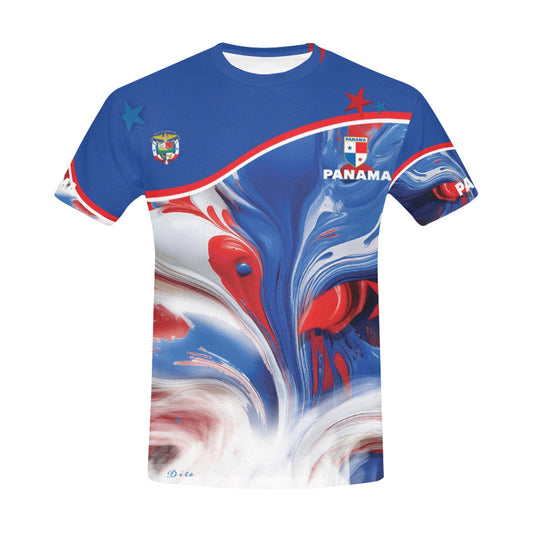 Panama Paint Men's All Over Print T-shirt (USA Size) (Model T40)