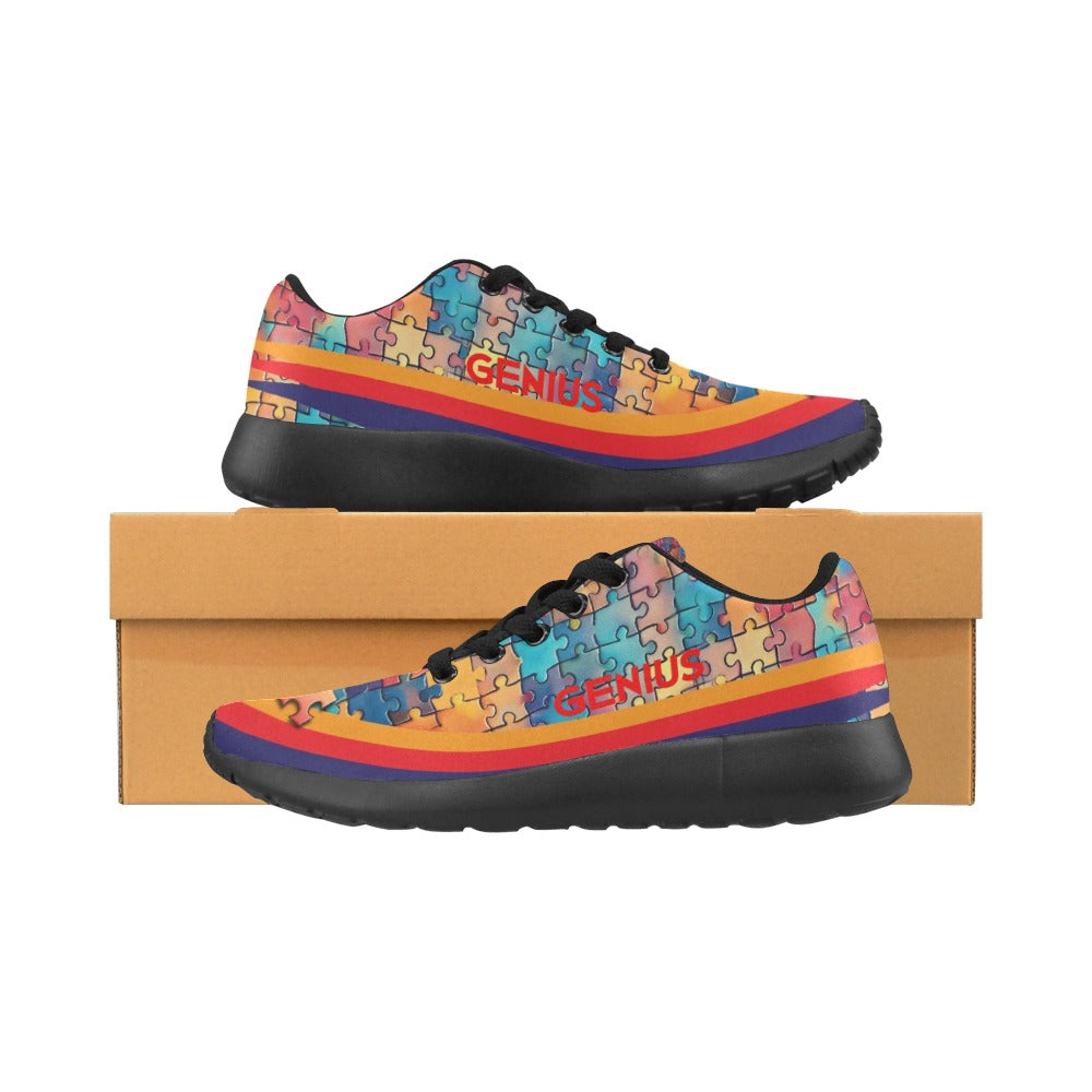 Geniuses Colorful Kid's Sneakers (Little Kid / Big Kid) (Model020)