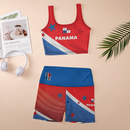 Panama Thread Yoga Vest Set
