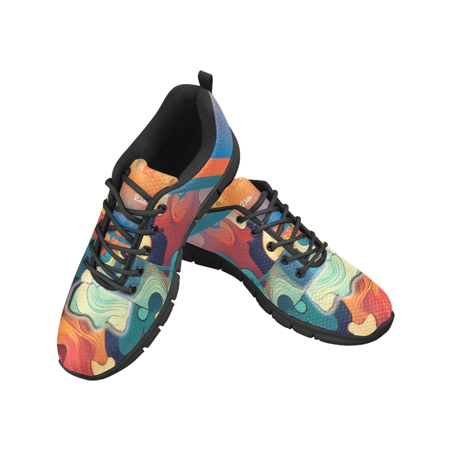Puzzle Men's Breathable Sneakers (Model 055)