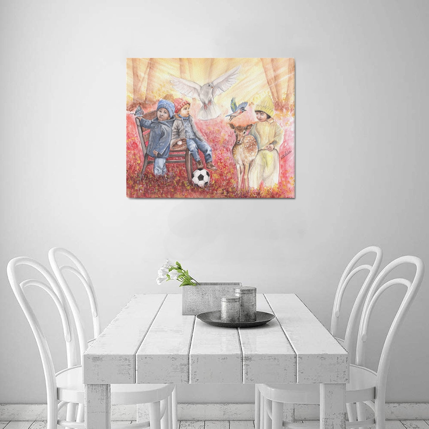 -Innocence Canvas Print 20"x24" Made in the USA