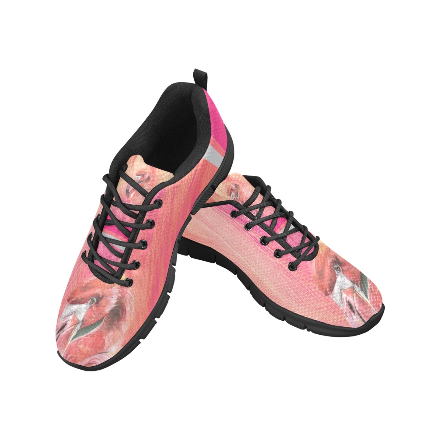 Flamingo Women's Breathable Sneakers (Model 055)