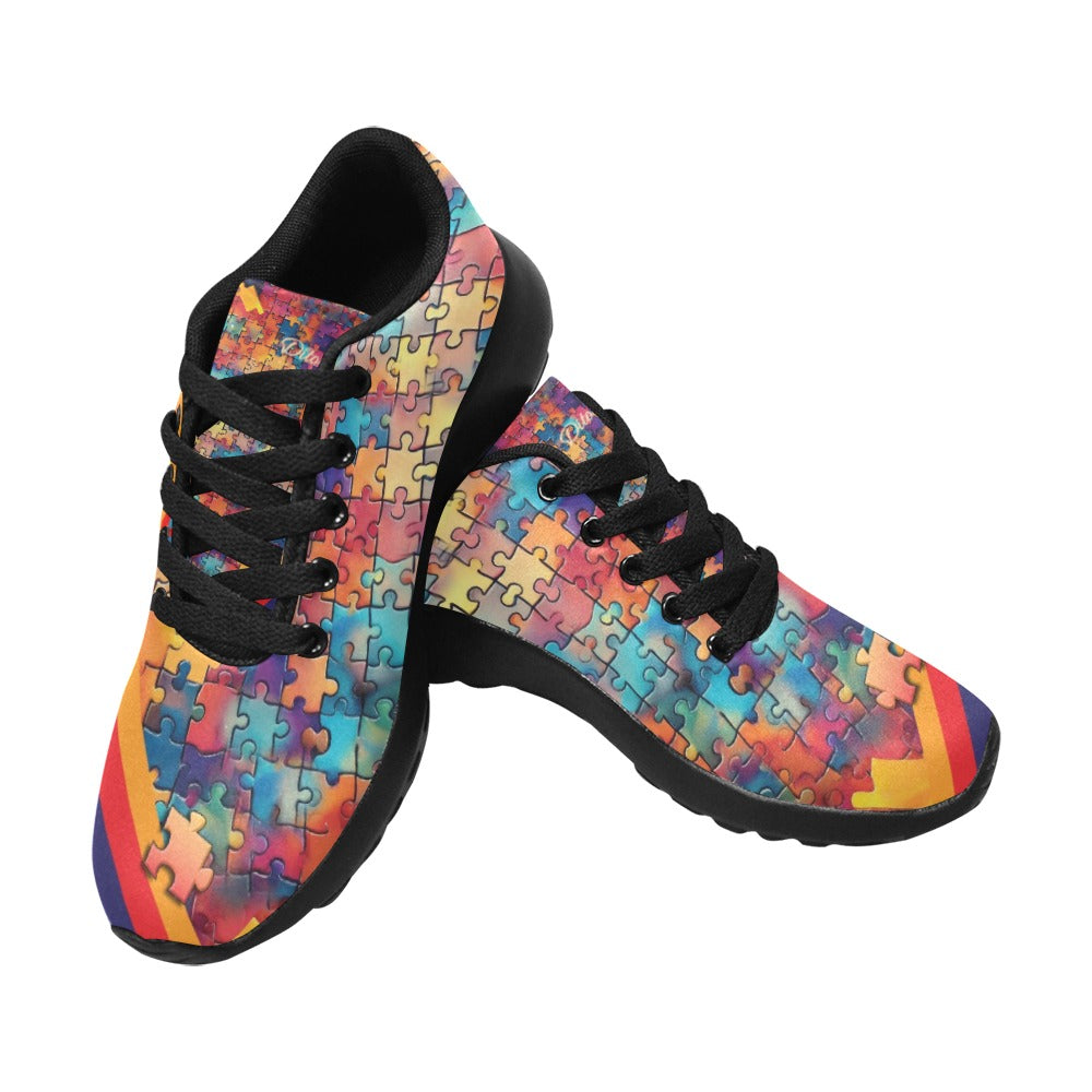 Geniuses Colorful Kid's Sneakers (Little Kid / Big Kid) (Model020)