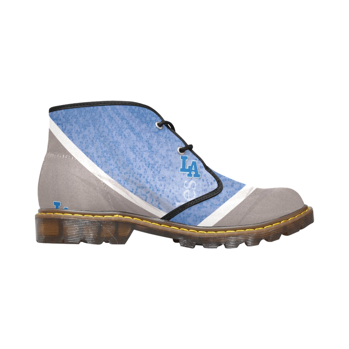 LA Women's Canvas Chukka Boots Shoe (Model 2402-1)