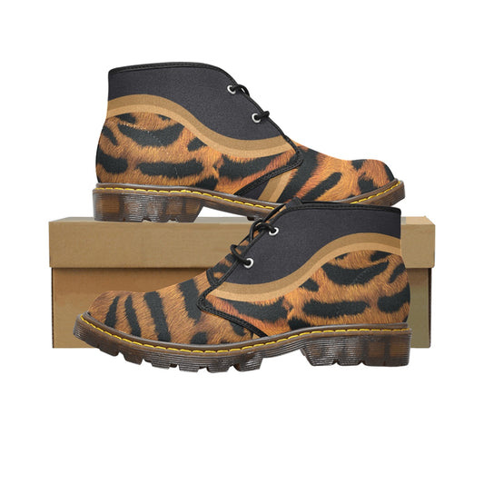 Tiger Women's Canvas Chukka Boots Shoe (Model 2402-1)