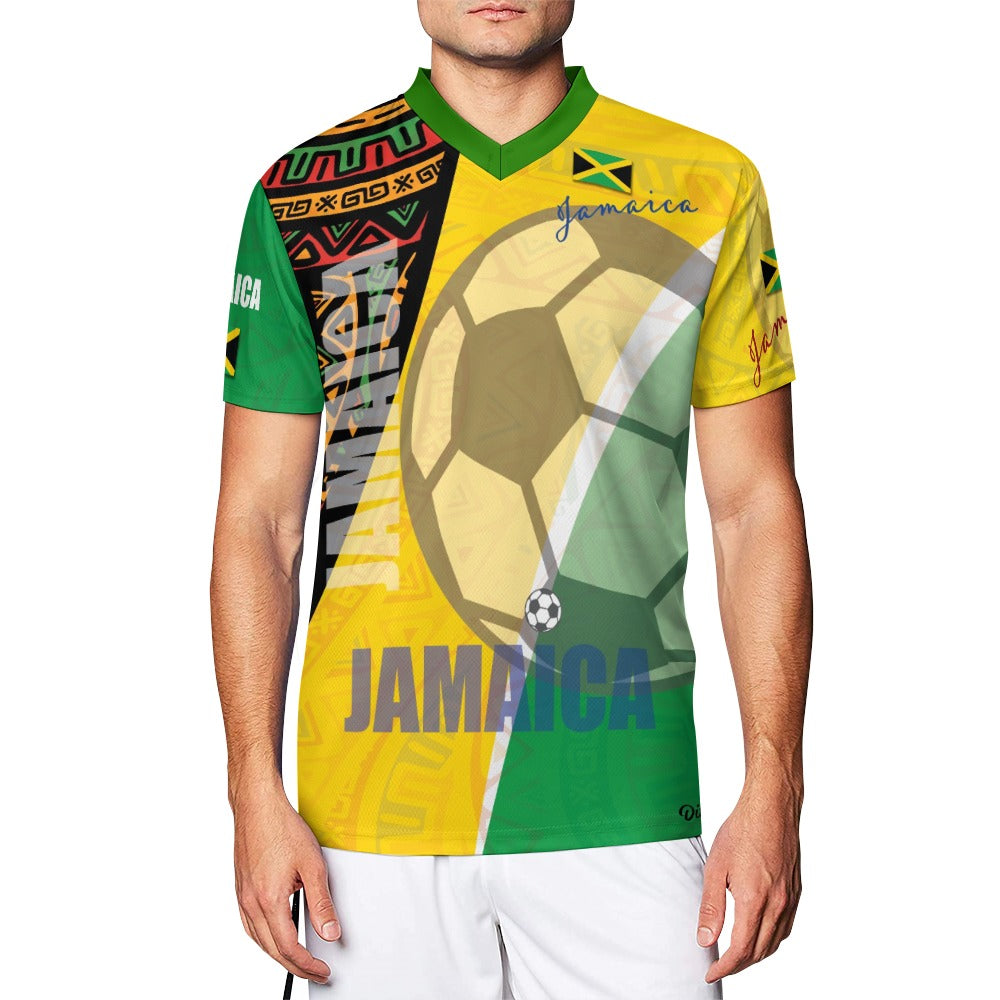 Jamaica Football clothes V-neck