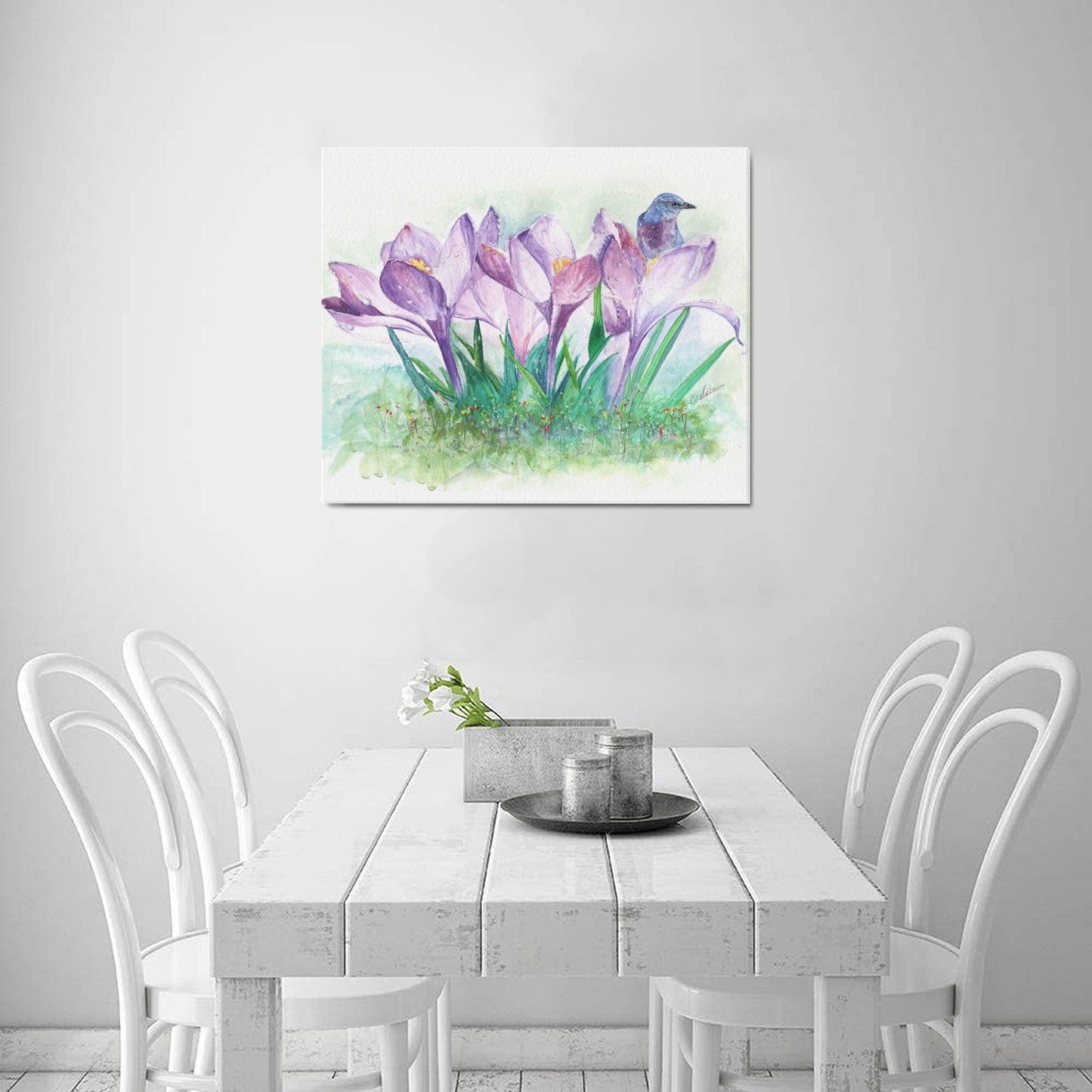 -Lavender Canvas Print 20"x24" Made in the USA