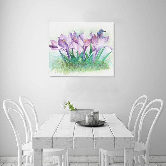 -Lavender Canvas Print 20"x24" Made in the USA