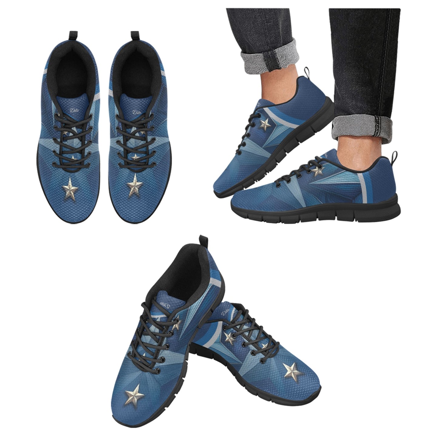 Star Is Born Women's Breathable Sneakers (Model 055)