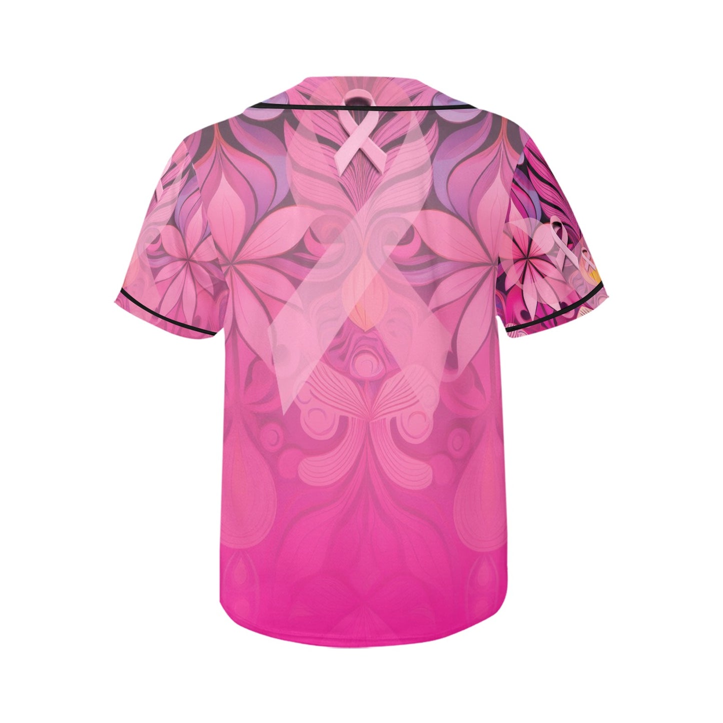 Awareness Women's All Over Print Baseball Jersey(ModelT50)