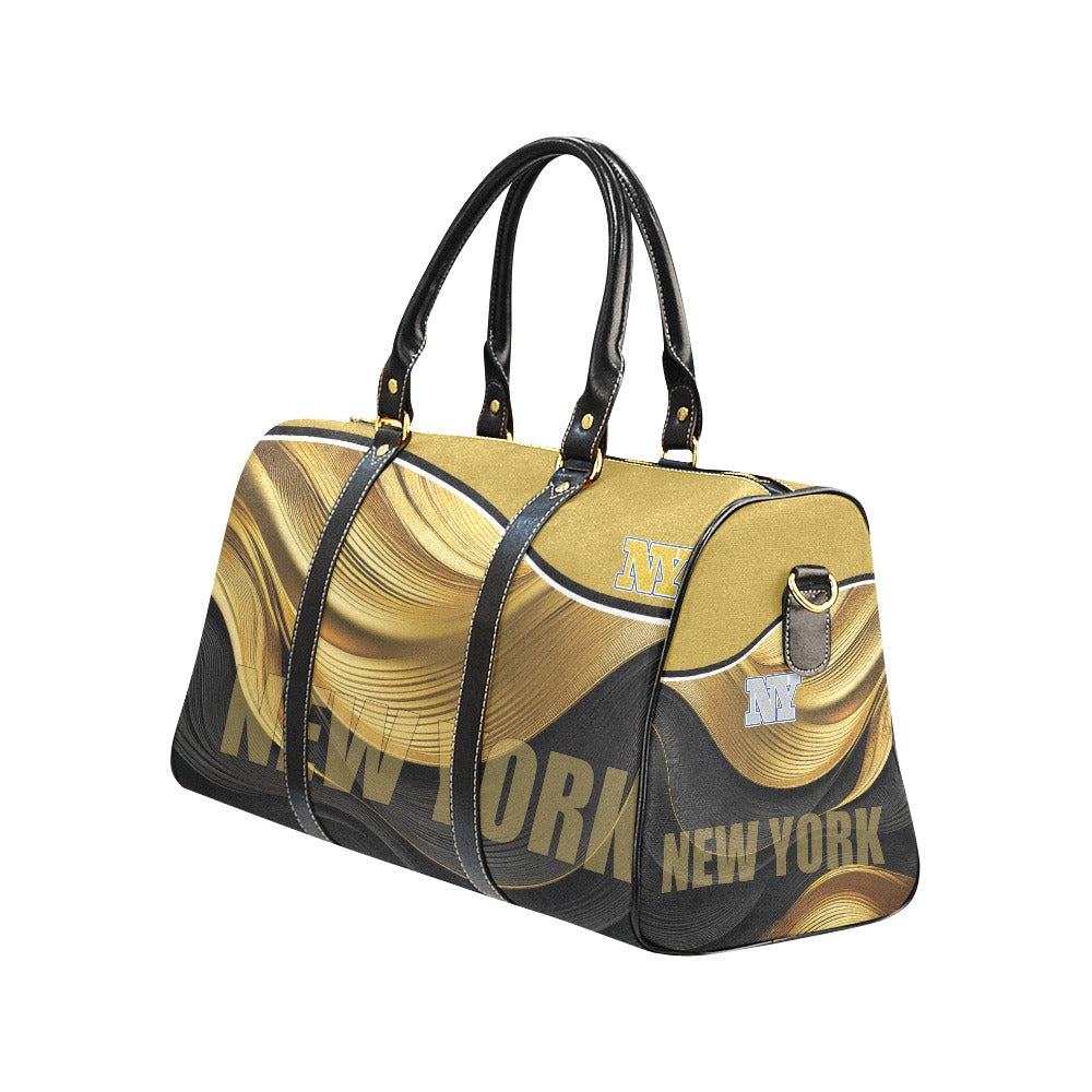 New York Travel Bag Black (Small) (Model1639)