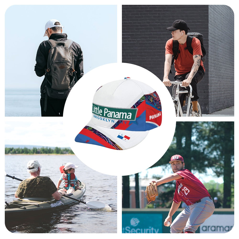 Little Panama Baseball Cap All over print