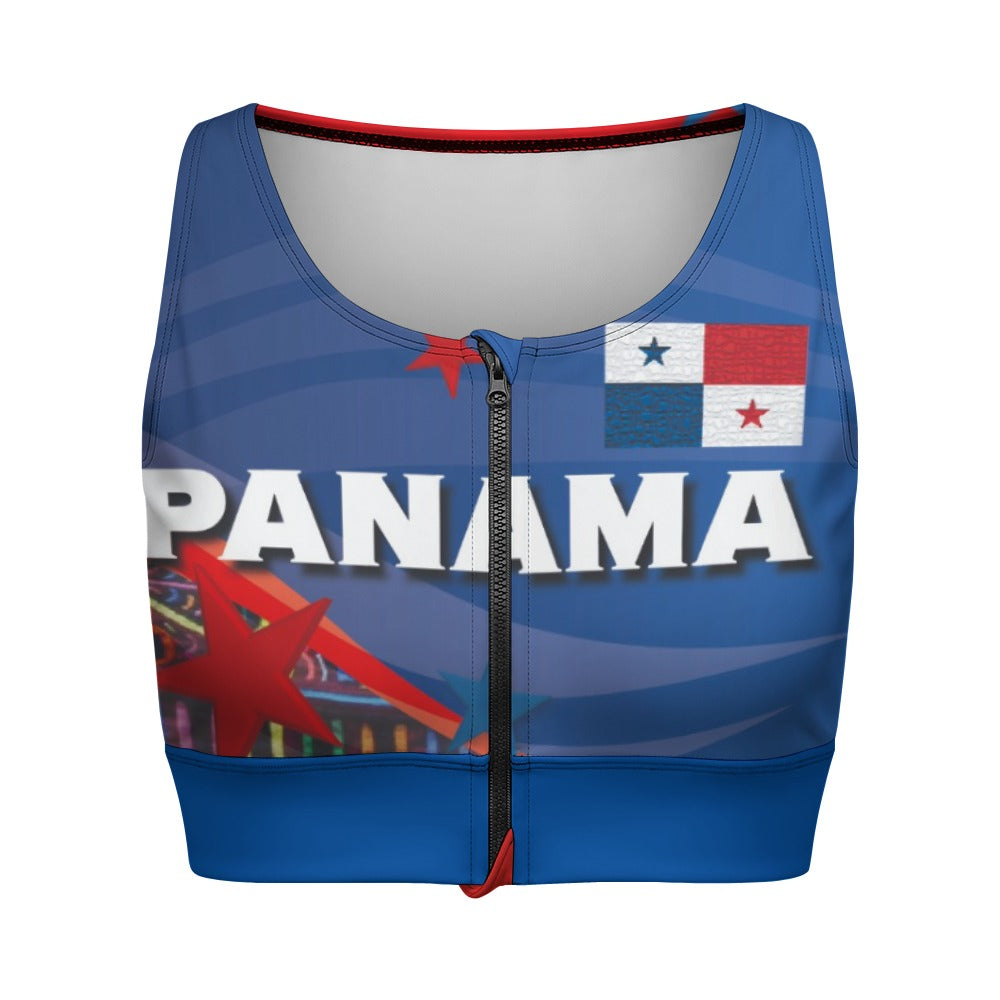 Panama Yoga Zipper Vest New Tie-Dye