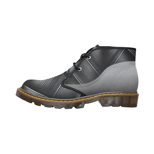 Black Diamond Women's Canvas Chukka Boots Shoe (Model 2402-1)
