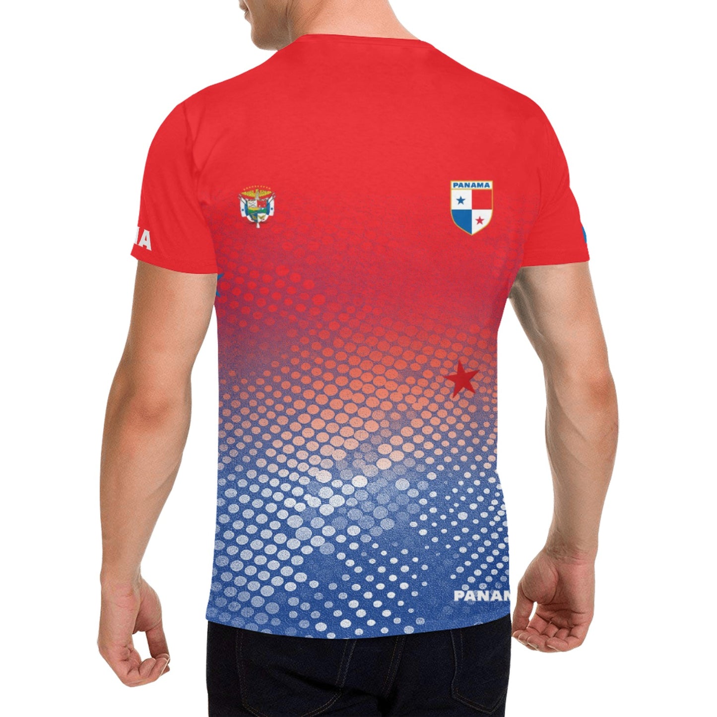 Panama Dots Men's All Over Print T-shirt (USA Size) (Model T40)