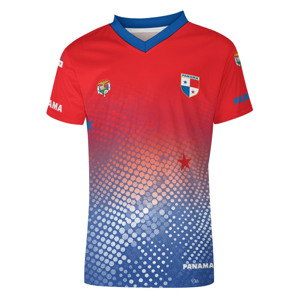 Panama Dots Football clothes V-neck