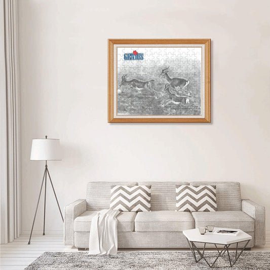 Genius Gazelle120-Piece Wooden Photo Puzzles