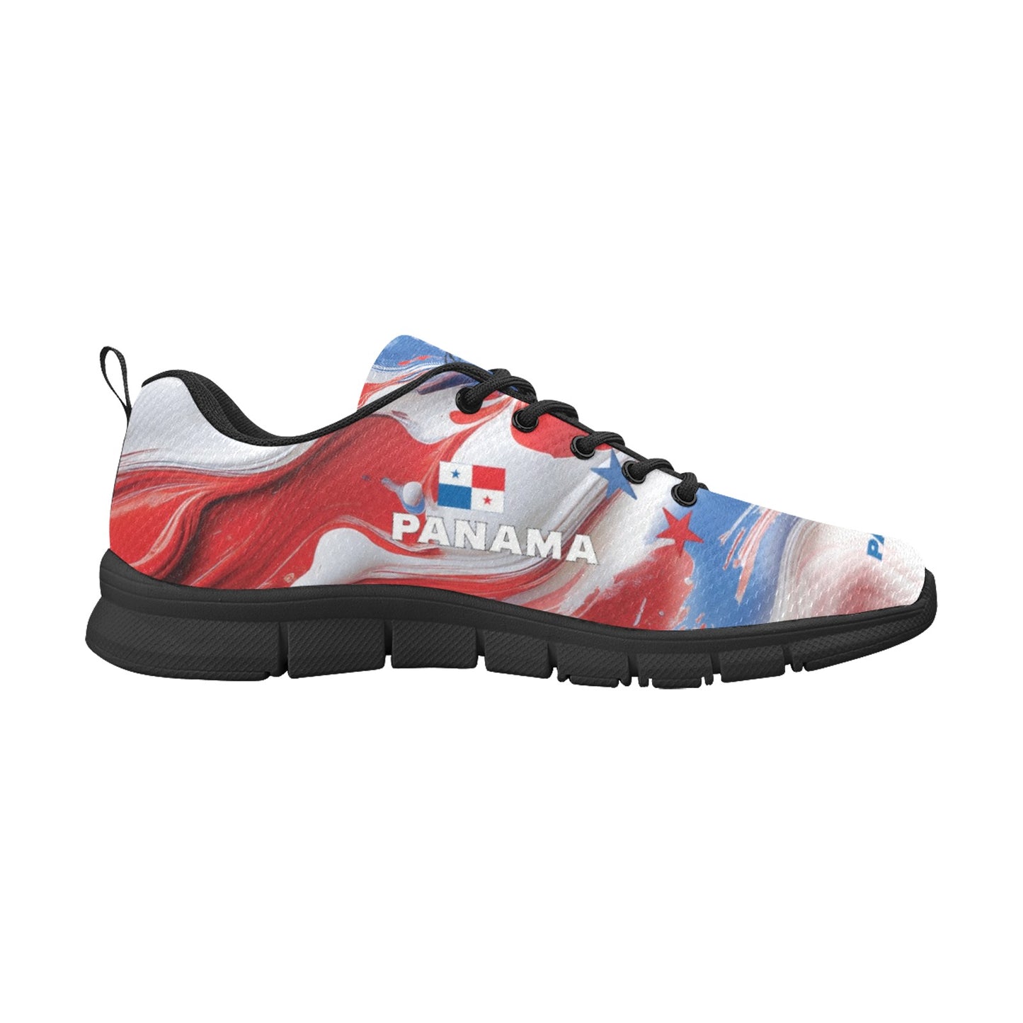 Panama Paint Men's Breathable Sneakers (Model 055)